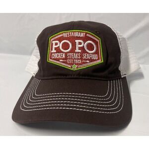 PO PO FAMILY RESTAURANT CAP BASEBALL CAP
